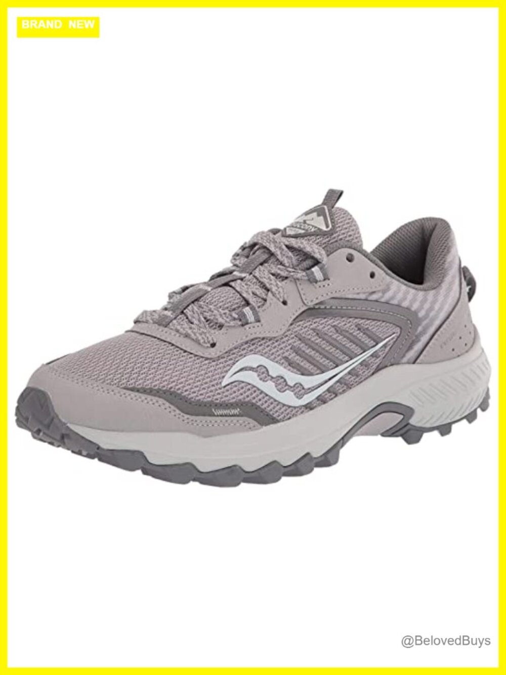 Trail Running Shoes VERSARUN Cushioned Vegan Mesh Lace-Up